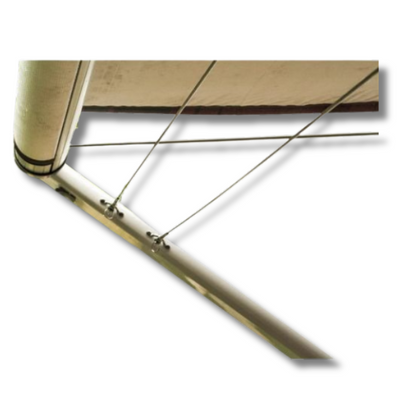 10 Inch Easy Hang Stainless Steel Clothesline For Caravan & RVs-Off Grid Living Supplies Australia