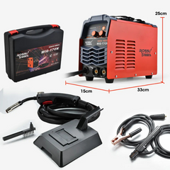 170 Amp MIG Arc Stick Welder with Carry Case & Accessories - 15A Plug
