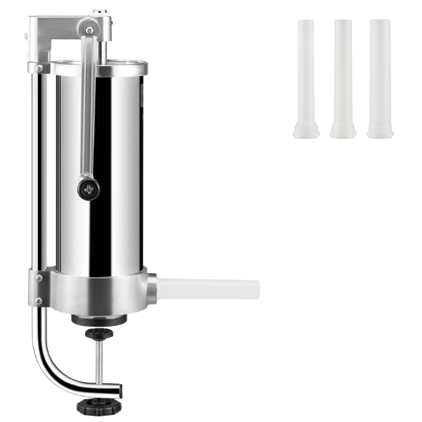 1.5L / 3L / 5L / 7L / 10L / 15L Sausage Stuffer - Stainless Steel-Off Grid Living Supplies Australia