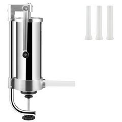 1.5L / 3L / 5L / 7L / 10L / 15L Sausage Stuffer - Stainless Steel-Off Grid Living Supplies Australia