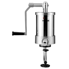1.5L Sausage Stuffer - Stainless Steel-Off Grid Living Supplies Australia