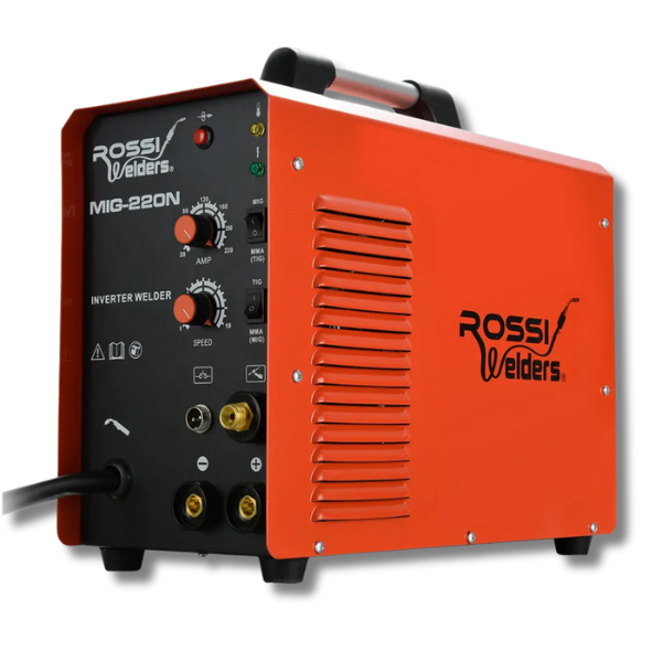 220 Amp 3-in-1 MIG / MMA / TIG Multi-Process Inverter Welder Gas / Gasless Stick - 15A Plug-Off Grid Living Supplies Australia