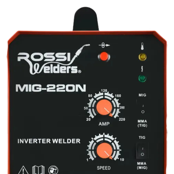 220 Amp 3-in-1 MIG / MMA / TIG Multi-Process Inverter Welder Gas / Gasless Stick - 15A Plug