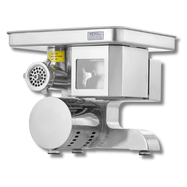 4.99kg/Min Commercial Electric Meat Grinder & Slicer with Sausage Stuffer Attachment-Off Grid Living Supplies Australia