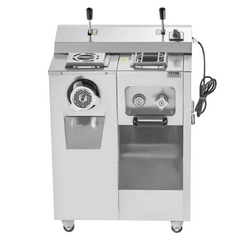 6.35kg/Min Commercial Electric Meat Grinder & Slicer with Sausage Stuffer Attachment-Off Grid Living Supplies Australia