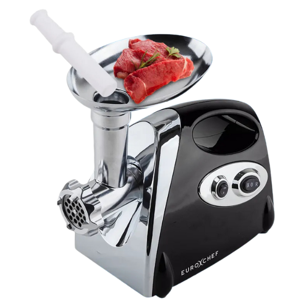 Electric Meat Grinder & Stainless Steel Mincer with Sausage Filler & Kibbe Maker - Black-Off Grid Living Supplies Australia