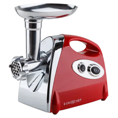 Electric Meat Grinder & Stainless Steel Mincer with Sausage Filler & Kibbe Maker - Red-Off Grid Living Supplies Australia