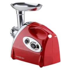 Electric Meat Grinder & Stainless Steel Mincer with Sausage Filler & Kibbe Maker - Red-Off Grid Living Supplies Australia