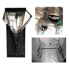 0.6m Grow Tent Seeding Kit with Dual Spectrum CFL Wing Reflector and Heat Mat-Off Grid Living Supplies