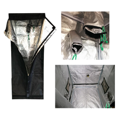 0.6m Grow Tent Seeding and Propagation Tray Kit with 6400K CFL Reflector and Heat Mat-Off Grid Living Supplies