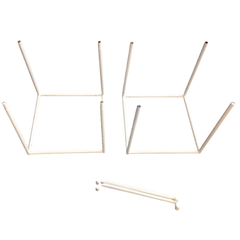 0.8x0.8x1.6m Diamond Inner Grow Tent with 2x CFL Grow Lights and Timer Kit - Harvemax-Off Grid Living Supplies