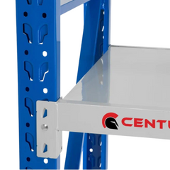 1.5m Wide Long Span Steel Shelving - 2 Bay 400kg Capacity-Off Grid Living Supplies Australia