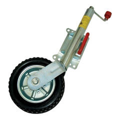 10 Inch 250mm Large Swivel Bracket Jockey Wheel-Off Grid Living Supplies Australia