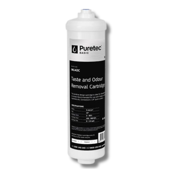 10 Inch Inline Fridge Filter Cartridge For Caravan & RVs-Off Grid Living Supplies Australia