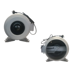 10" Inline Ventilation Fan with Flexible Aluminium Ducting & Speed Controller-Off Grid Living Supplies