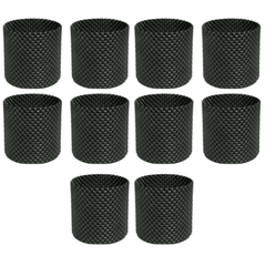 10 Pack Air Grow Rocket Pots 11L to 75L with Solid Auto Feeding Base Root Enhancer-Off Grid Living Supplies