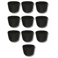 10 Pack Air Grow Rocket Pots 40L 40x35cm with Solid Auto Feeding Base Root Control-Off Grid Living Supplies