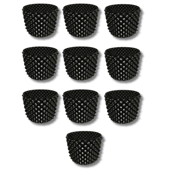 10 Pack Air Grow Rocket Pots 40L 40x35cm with Solid Auto Feeding Base Root Control-Off Grid Living Supplies