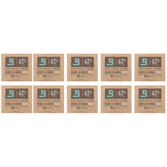 10 Pack Boveda 62 Percent Two-Way Humidity Control 4g / 8g / 67g - Boveda-Off Grid Living Supplies