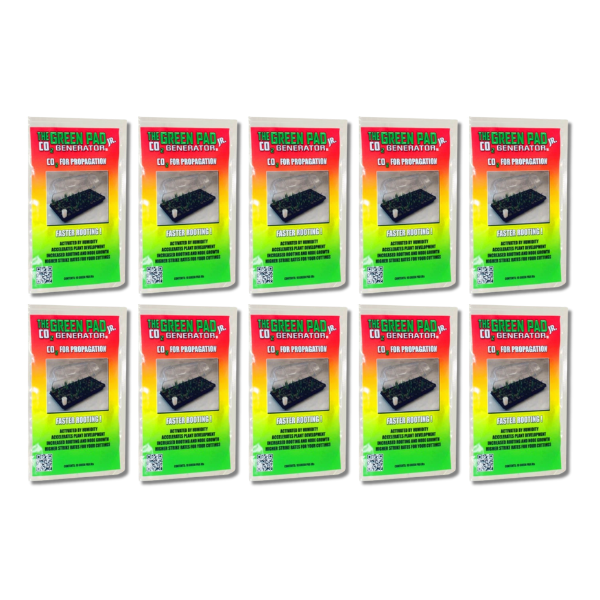 10 Pack CO2 Generators for Propagation - The Green Pad Jr-Off Grid Living Supplies