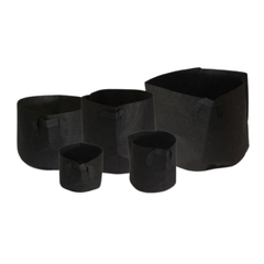 10 Pack Fabric Felt Grow Pots with Handles 1–45 Gallon-Off Grid Living Supplies