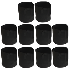 10 Pack Fabric Grow Pots with Handles 1–65 Gallon-Off Grid Living Supplies