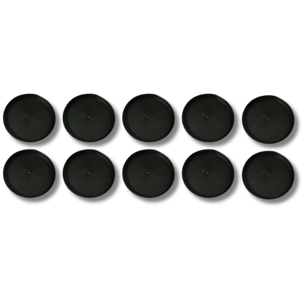 10 Pack Plant Grow Pot Saucers 300mm PP Material Non Toxic-Off Grid Living Supplies