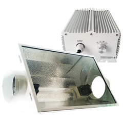 1000W DE HPS / MH Grow Light Kit with Digital Ballast and 6" AC/DE Hood-Off Grid Living Supplies