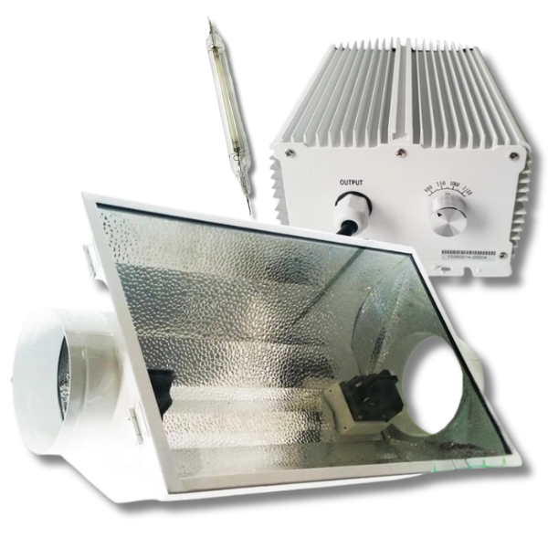 1000W Double Ended HPS Lamp with Air-Cooled Reflector and Digital Ballast-Off Grid Living Supplies