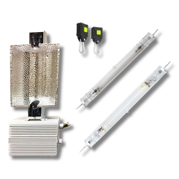 1000W Double Ended HPS / MH Lamp with DE Fixture, Ballast and Reflector-Off Grid Living Supplies