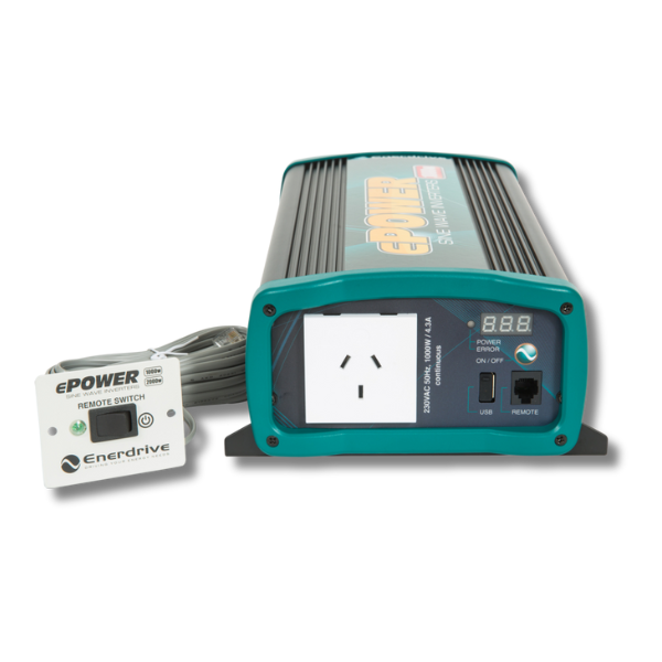 1000W Sine Wave Inverter For Caravan & RVs-Off Grid Living Supplies Australia