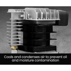 100L 2.6kW 116PSI Industrial Electric Air Compressor with Brushless Motor & Certified Tank - 15A Plug