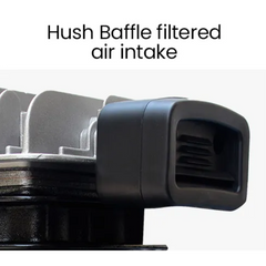 100L 2.6kW 116PSI Industrial Electric Air Compressor with Brushless Motor & Certified Vertical Tank - 15A Plug