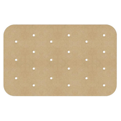 100Pc Non-Stick Parchment Paper Air Fryer Liners 20 x 14cm - Ninja Foodi Compatible-Off Grid Living Supplies Australia