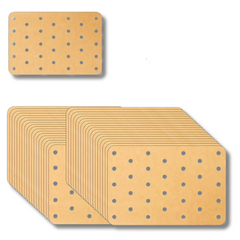 100Pc Non-Stick Parchment Paper Air Fryer Liners 20 x 14cm - Ninja Foodi Compatible-Off Grid Living Supplies Australia