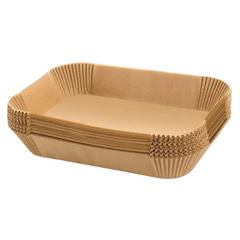 100Pc Non-Stick Parchment Paper Air Fryer Liners 22 x 14cm - Ninja Dual Compatible-Off Grid Living Supplies Australia