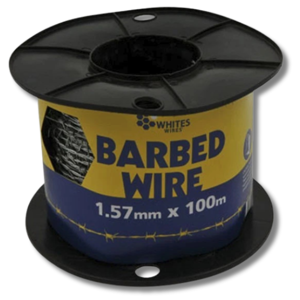 100m Barbed Wire Handy Pack 1.57mm Fencing Wire-Off Grid Living Supplies Australia