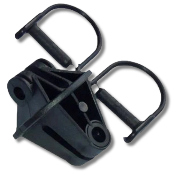 100x Steel Star Post Pinlock Insulators for Electric Fence-Off Grid Living Supplies Australia