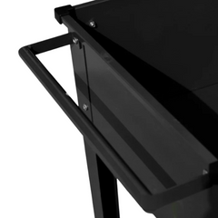 108.5 x 50.5 x 80cm Raised Galvanized Steel Garden Bed - Black-Off Grid Living Supplies Australia