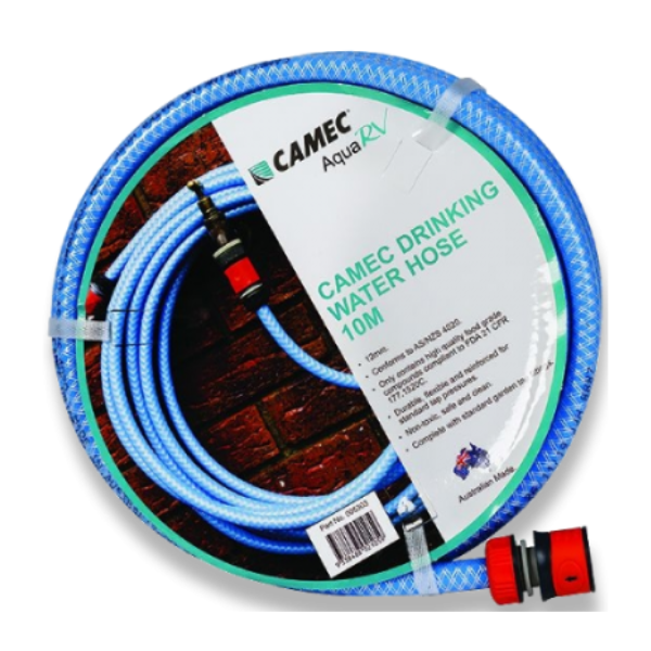 10M Drinking Water Hose For Caravan & RVs-Off Grid Living Supplies Australia