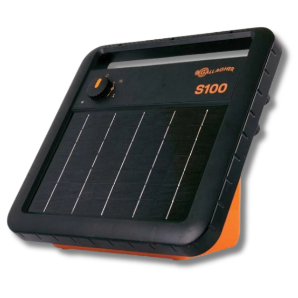 10km S100 Solar Multi-Wire Electric Fence Energiser - Gallagher-Off Grid Living Supplies Australia