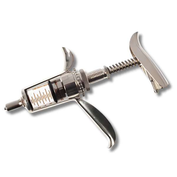 10ml Vet-Matic Vaccinator with Metal Tip for Sheep & Cattle - Henke-Off Grid Living Supplies Australia