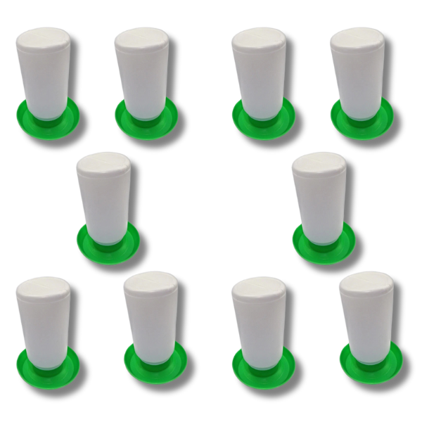 10x 1.0L Poultry & Chick Waterers for Birds, Ducks & Quail-Off Grid Living Supplies Australia