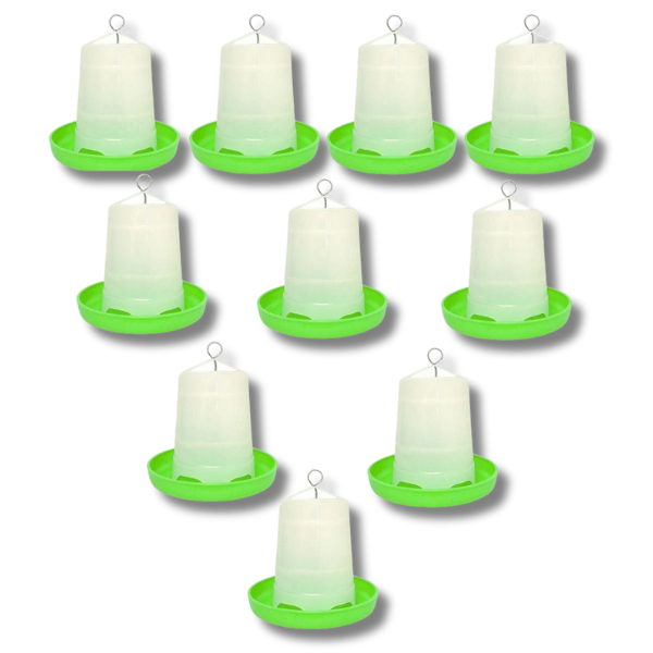 10x 1.5kg Poultry Feeders for Chickens & Birds-Off Grid Living Supplies Australia