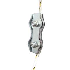 10x Duplex Wire Joiners for Electric Fence Connectors & Farm Rope-Off Grid Living Supplies Australia