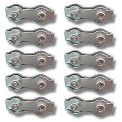 10x Duplex Wire Joiners for Electric Fence Connectors & Farm Rope-Off Grid Living Supplies Australia