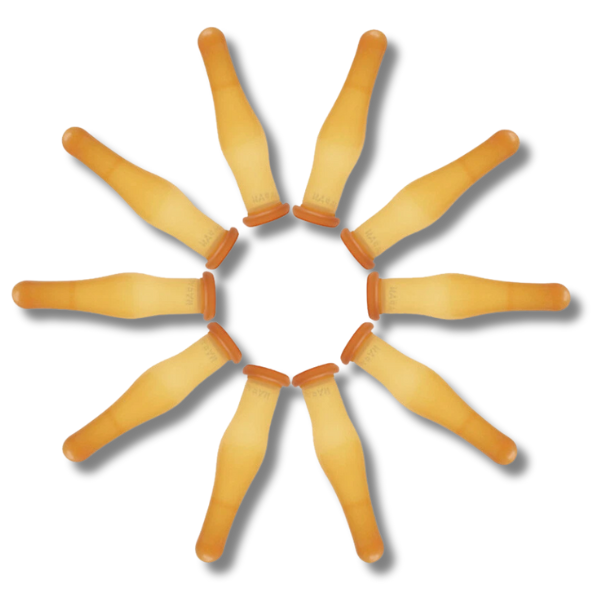 10x Latex Pull-Over Calf Teats to Fit 25mm Bottles-Off Grid Living Supplies Australia