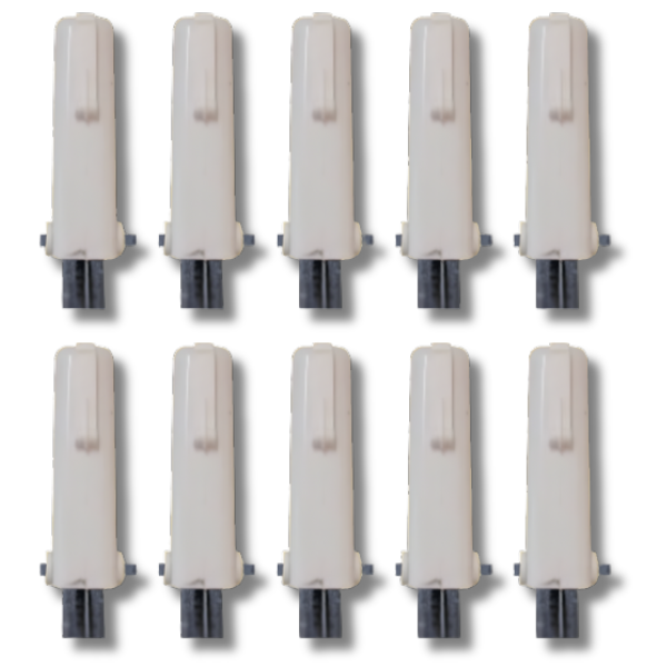 10x Steel Post Long Cap Insulators for Electric Fence - Thunderbird-Off Grid Living Supplies Australia