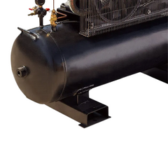 115PSI 150L 18HP Industrial Petrol Air Compressor with Electric Key Start