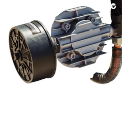 115PSI 150L 18HP Industrial Petrol Air Compressor with Electric Key Start